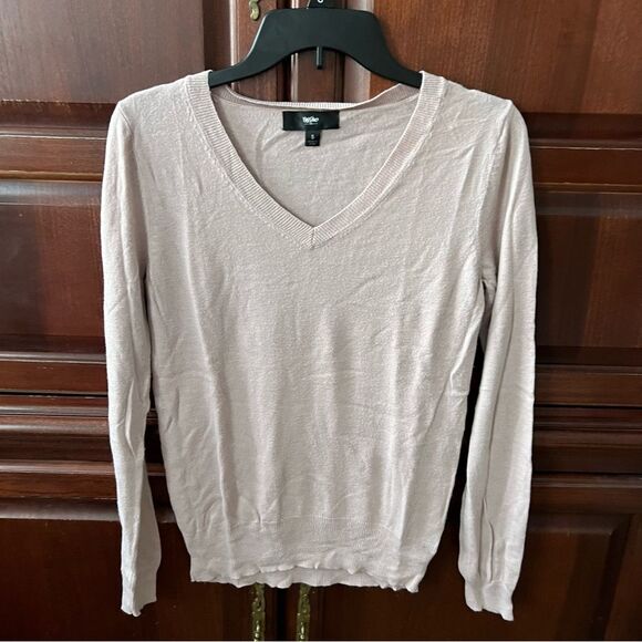 Mossimo Light Pink V-Neck Sweater S - Picture 1 of 3